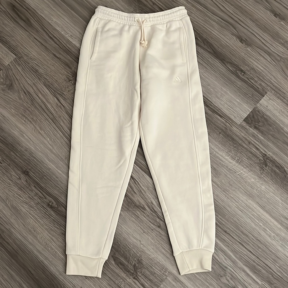 Adidas cream sweats